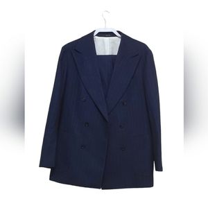 SUITSUPPLY DOUBLE BREASTED SLIM SUIT